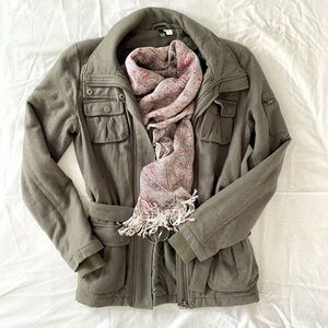 H&M | Olive Green Park Warm Winter Jacket